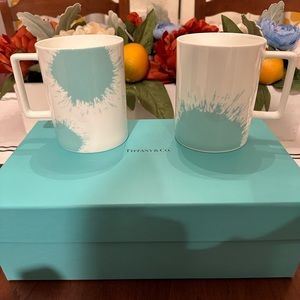 Tiffany & Co Color Splash Mugs.